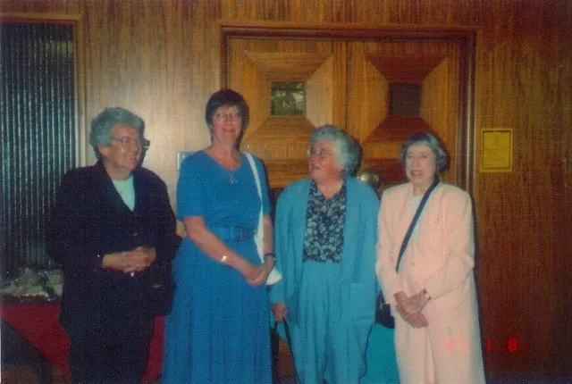 Group photo from the retirement party for Gail Bishop, B.S.N 1967, M.S.N. 1981 (UBC).