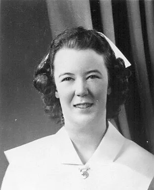 Verna McGregor (1925-2003), born in New Westminster, BC, studied nursing at VGH from 1948 to 1955. Her studies were interrupted due to contracting tuberculosis (T.B.), which also afflicted other classmates at the time. She recuperated at Tranquille and returned to complete her degree. worked extensively abroad, she retired from the VGH Emergency Department and enjoyed travels thereafter.